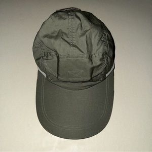 Vintage Columbia PFG Fishing Hat Cap Adjustable Green One Size Nylon Long Bill